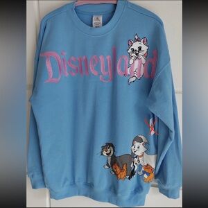 Disneyland Resort Disney Cats Pullover Sweatshirt 2025 Aristocats Blue